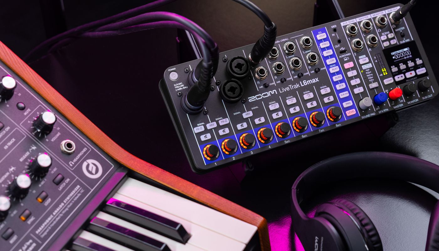L6max Digital Mixer/Recorder | Buy Now | ZOOM
