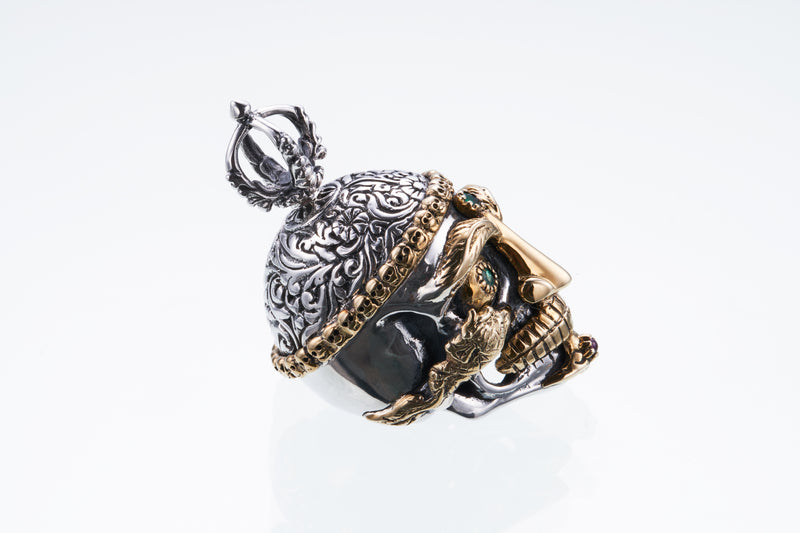 Tibetan Monk Skull Pendant｜チベタン・モンク・スカル・ペンダント
