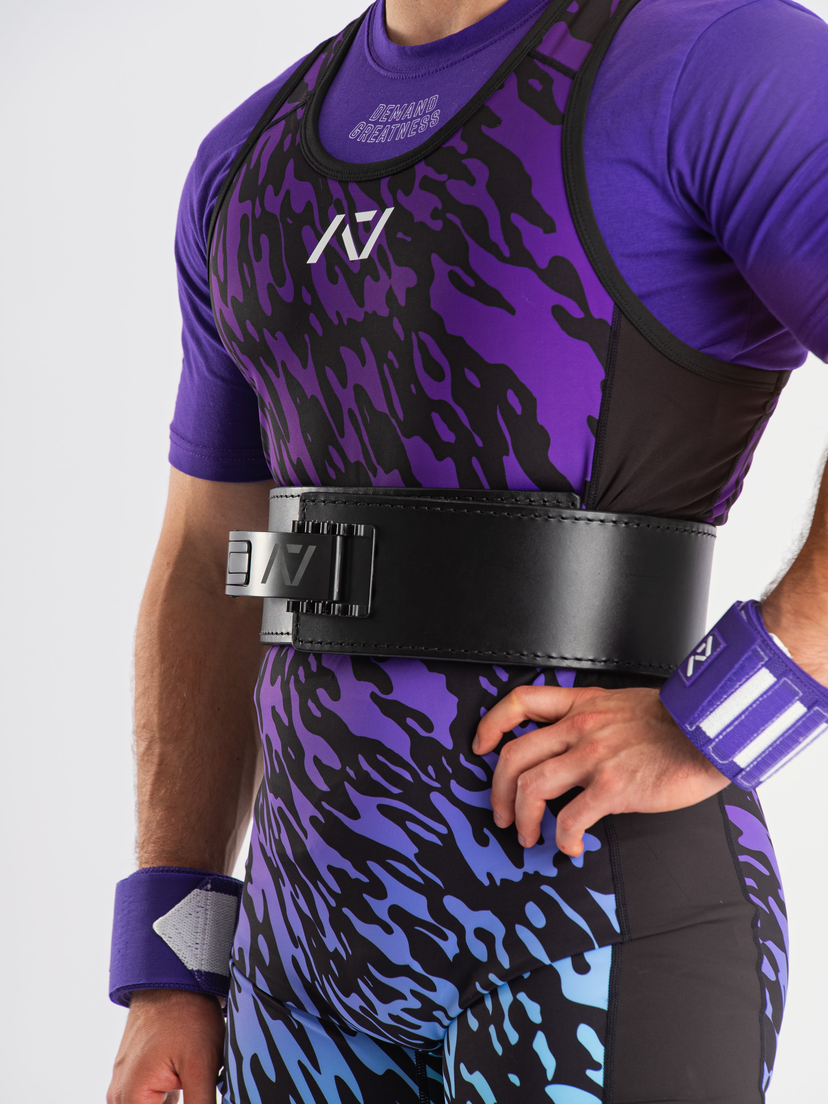 Rausch Men's Singlet - Purple - A7