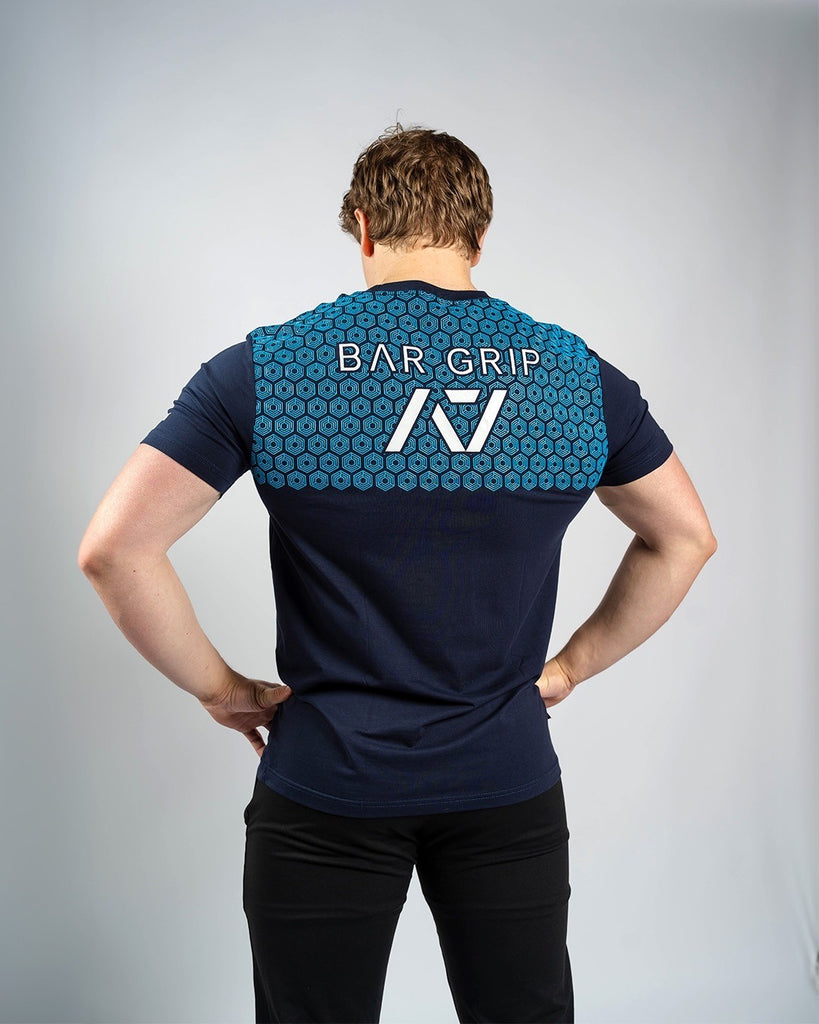 A7 Bar Grip USAPL True-Fit Tシャツ Navy Men's – A7 Japan