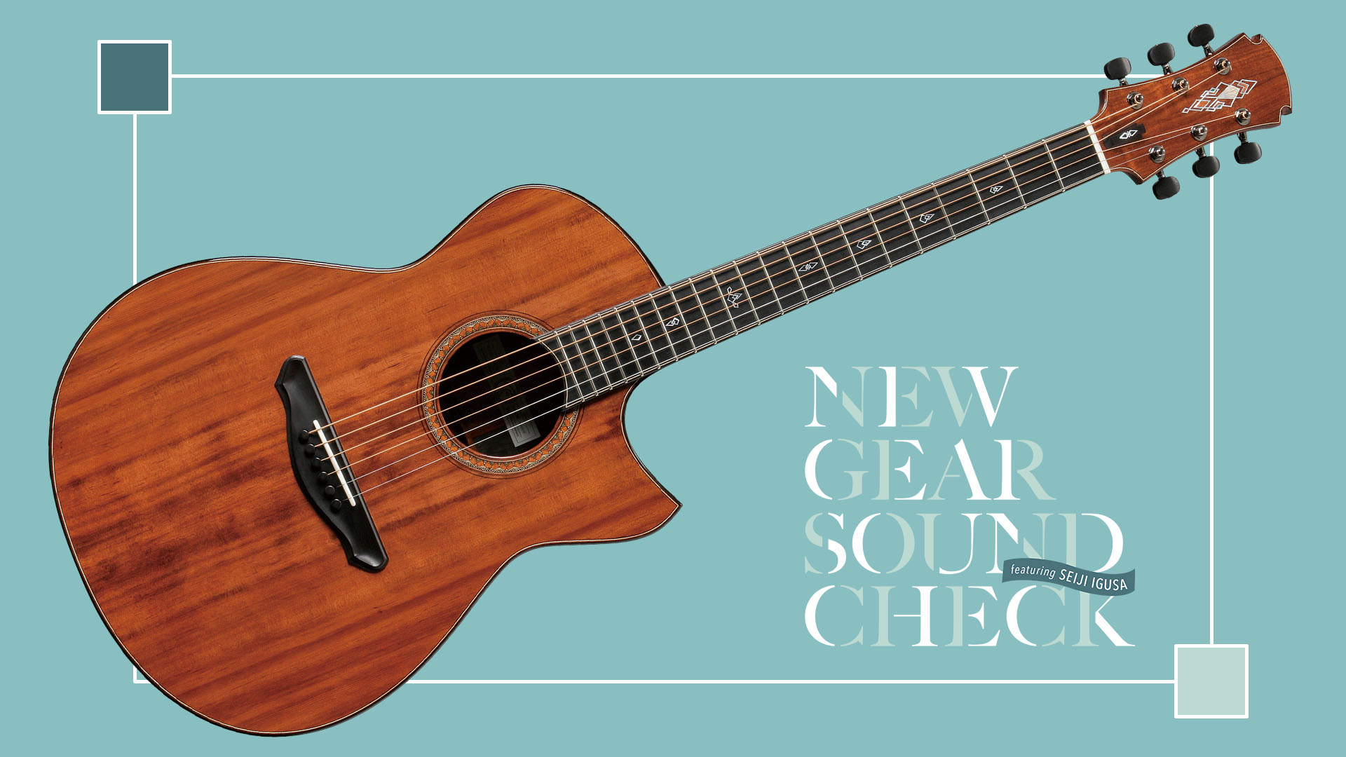 FUJII GUITARS × OGAWA INLAY CRAFT／OOcw - MIKI 200th Anniversary