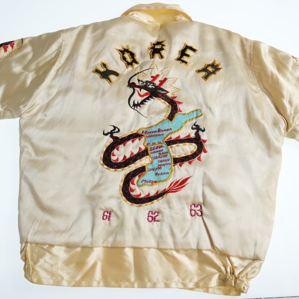 60s Korea Souvenir Jacket】商品詳細 | ACORN VINTAGE ONLINE SHOP