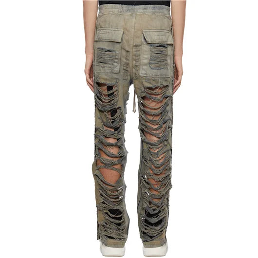 Rick Owens drkshdw Slashed Pusher Pants – Acroera