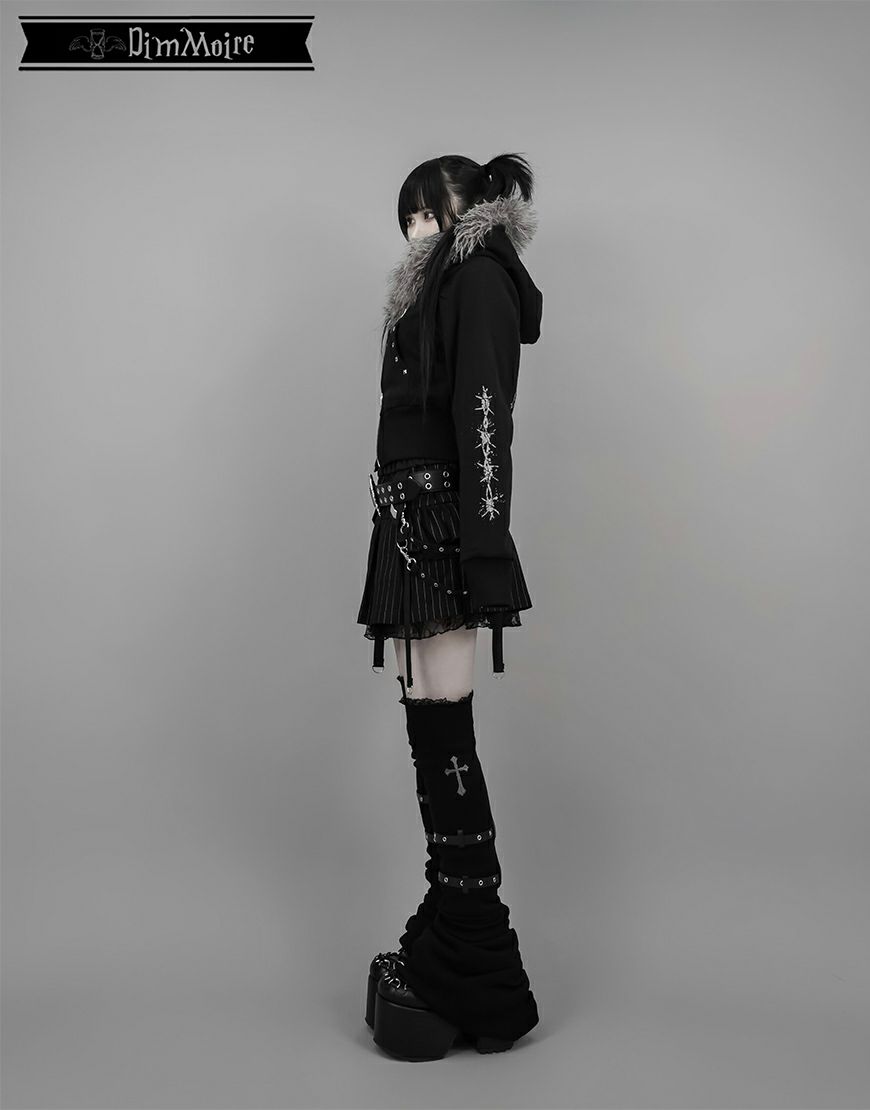 yumiria ページ Dimmoireニーハイレッグウォーマーブラック