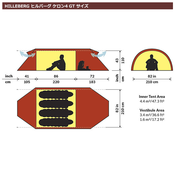 ヒルバーグ ケロン4GT レッド – aandfonlinestore