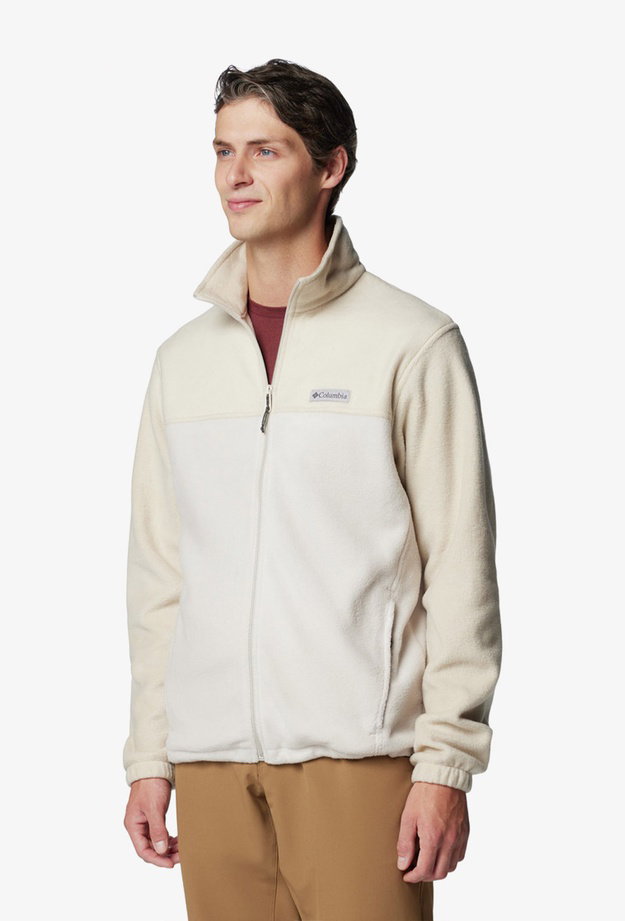Columbia Steens Mountain 2.0 Full Zip Erkek Krem Outdoor Polar