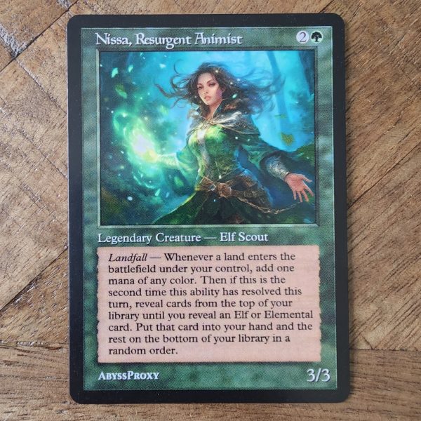Nissa, Resurgent Animist #A - MTG - Abyss Proxy Shop: Enhance Your