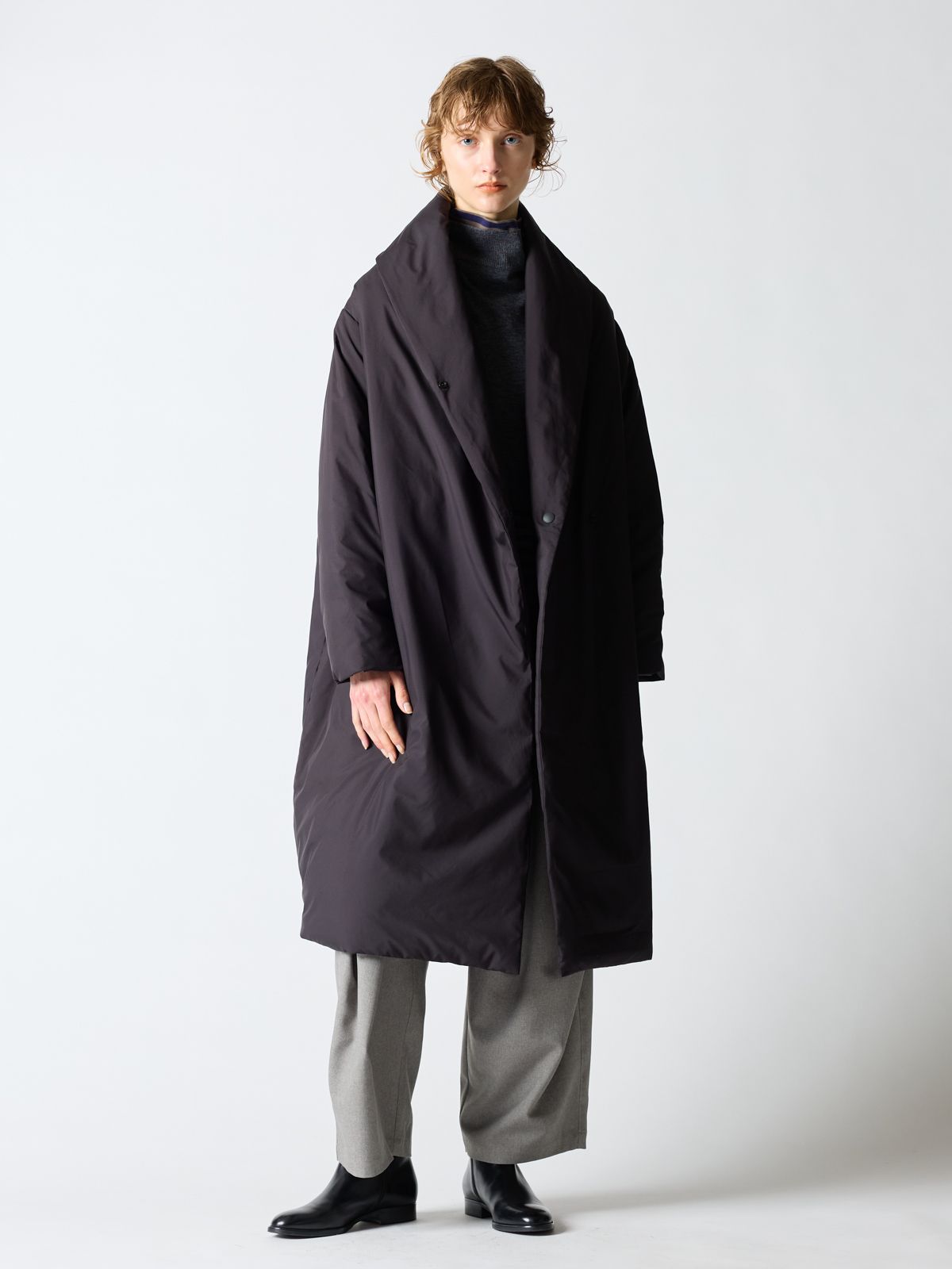 mizuiro ind ドレープロングダウン｜ MARcourt ONLINE STORE