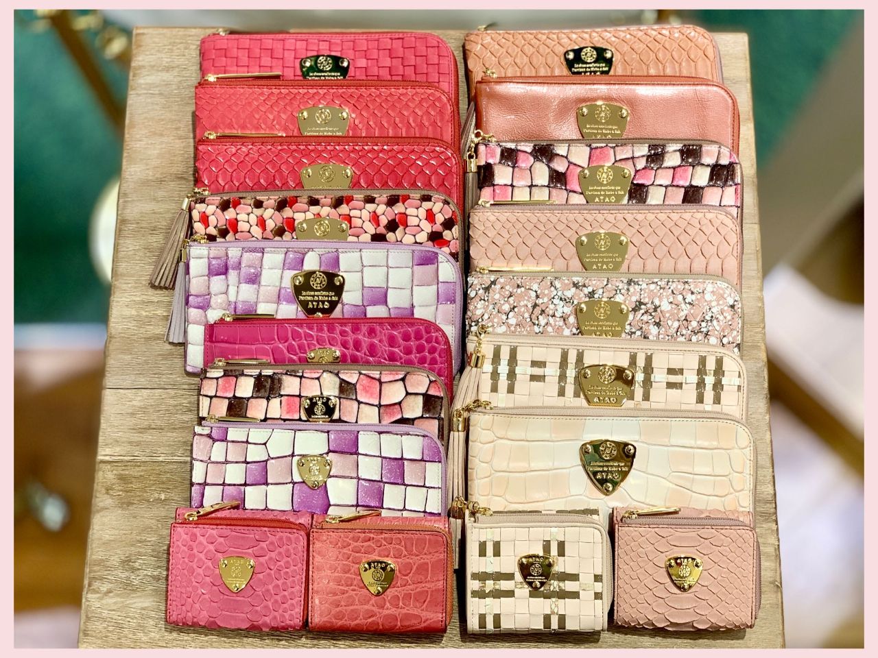 アタオ財布】“春”PINK PINK PINK！！ | ATAO(アタオ) | ATAO