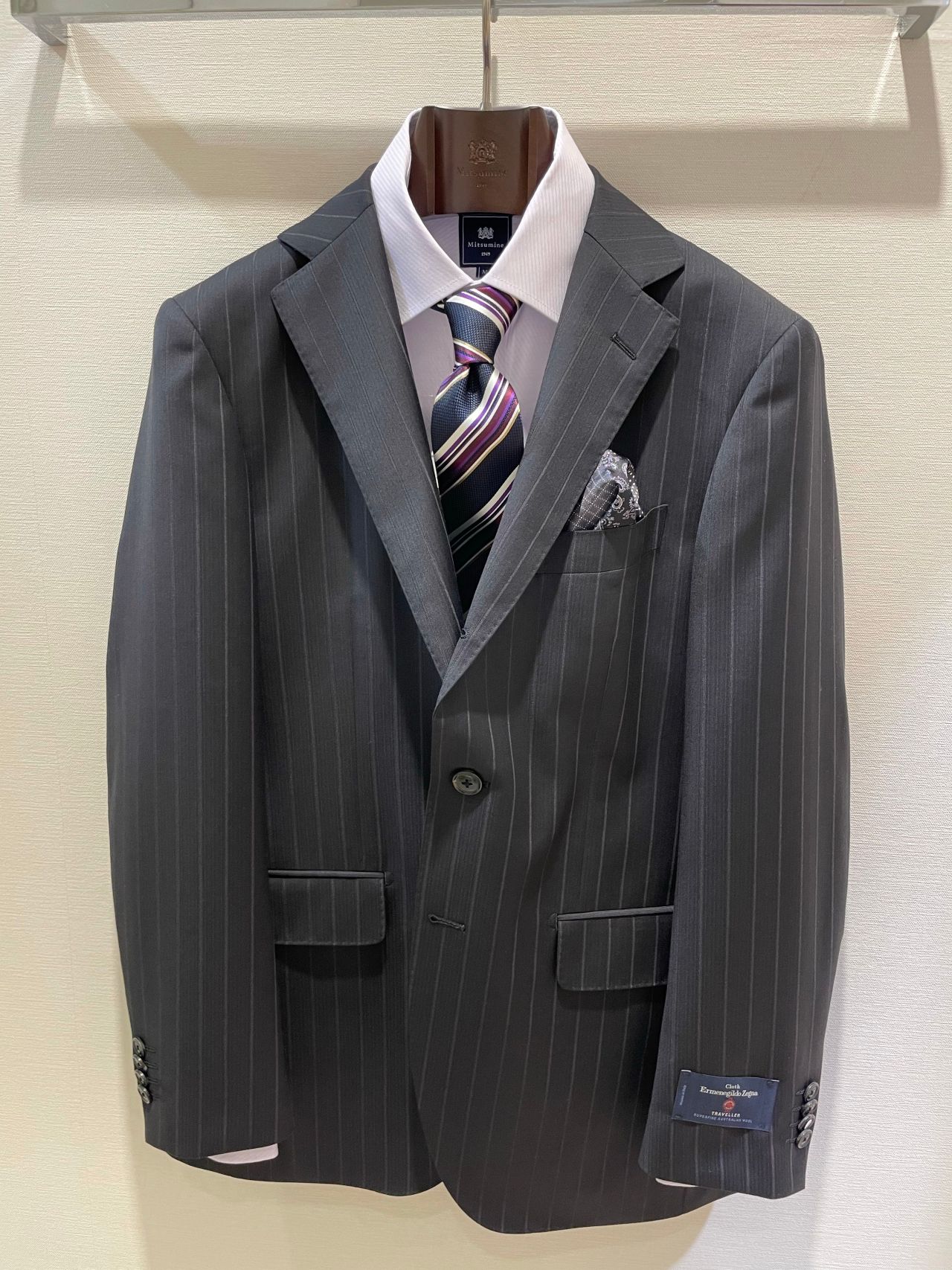 三峰のゼニアのスーツと言えば……｜Mitsumine Outlet｜Staff Blog