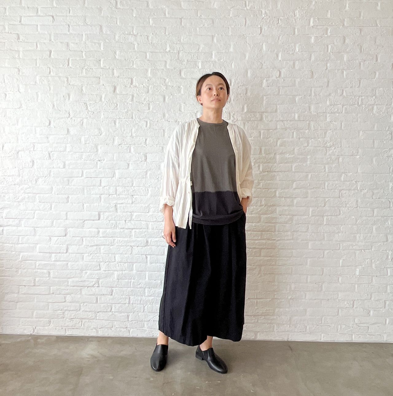 60リネンちりめん加工 ジャケット | pas de calais Online | pas de