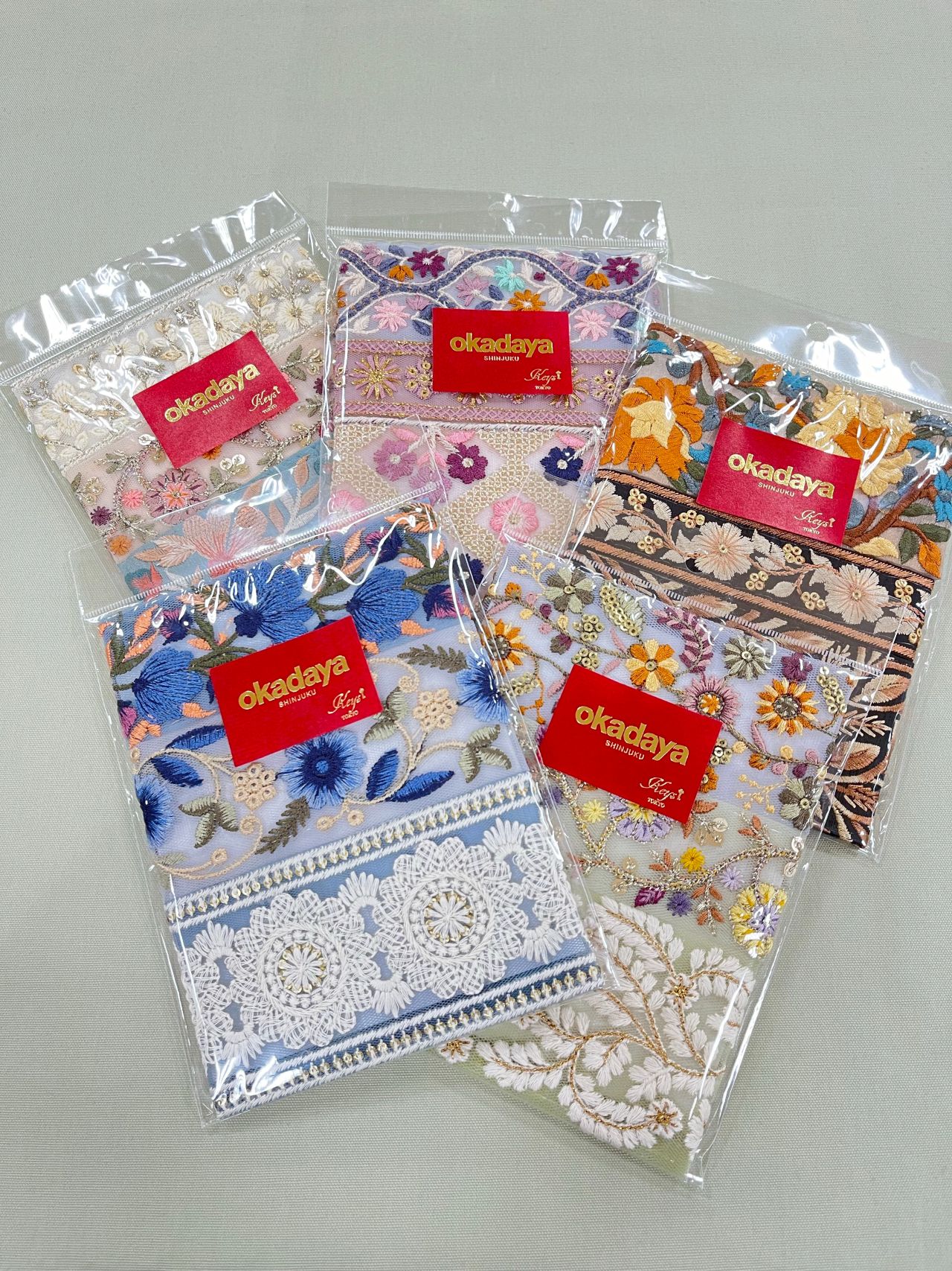 インド刺繍リボンで簡単パスケース | 相模大野ステーションスクエア店
