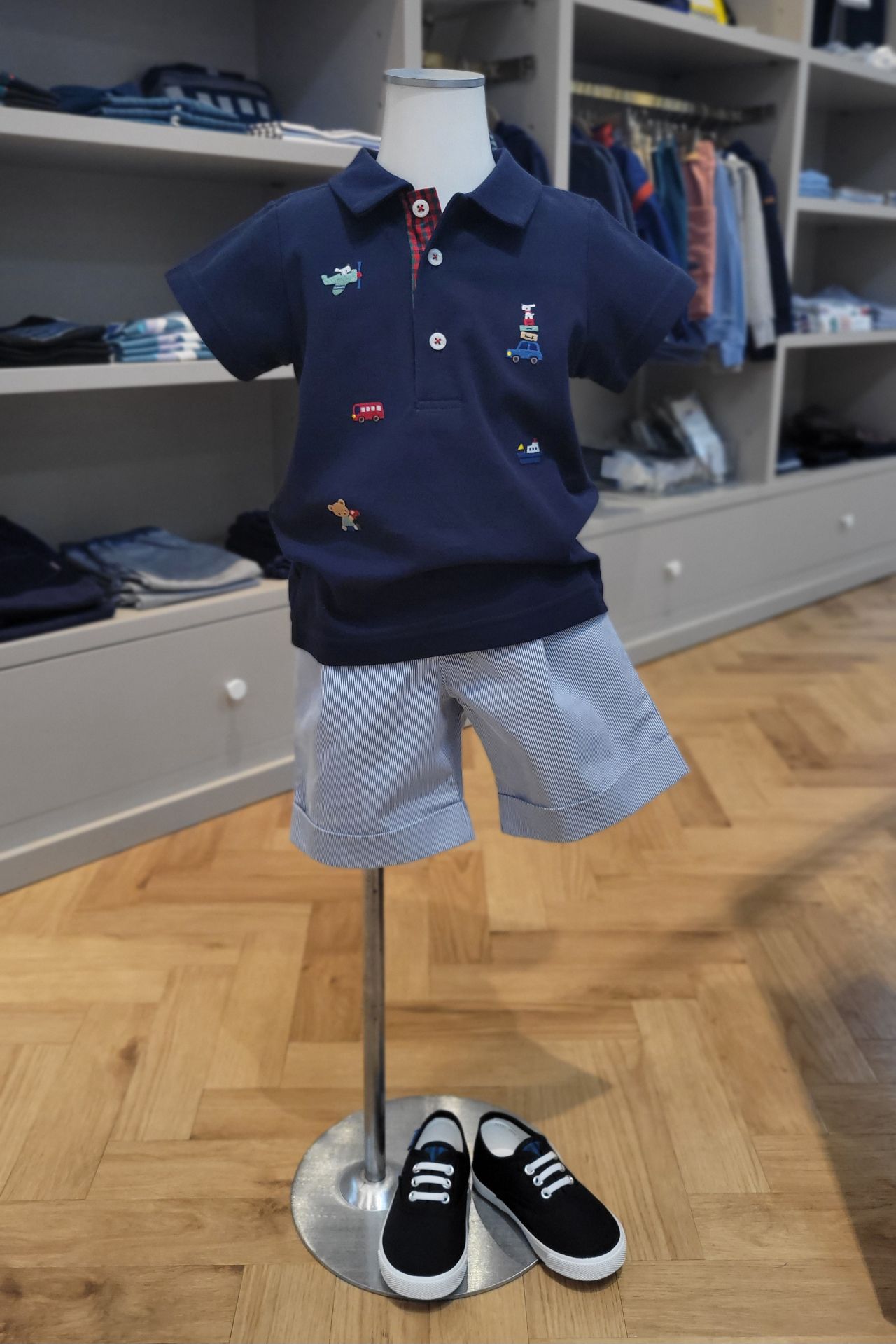 男の子のきちんとコーディネイトに…☆｜ファミリア京都髙島屋
