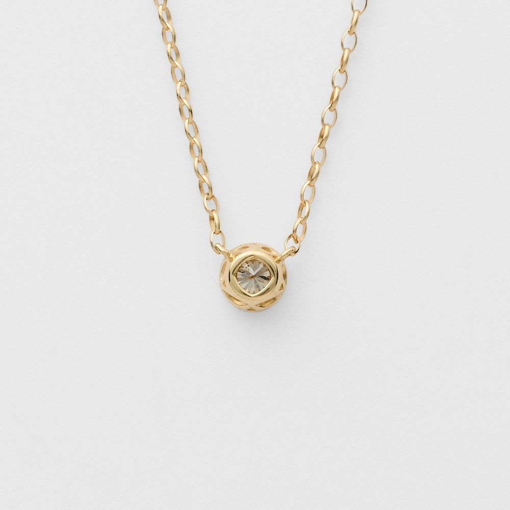 K18ダイヤモンドネックレス（0.1ct）｜ネックレス｜アガット 公式