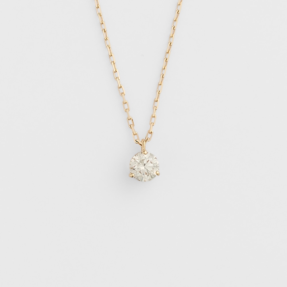 K18ダイヤモンドネックレス（0.15ct）｜ネックレス｜アガット 公式