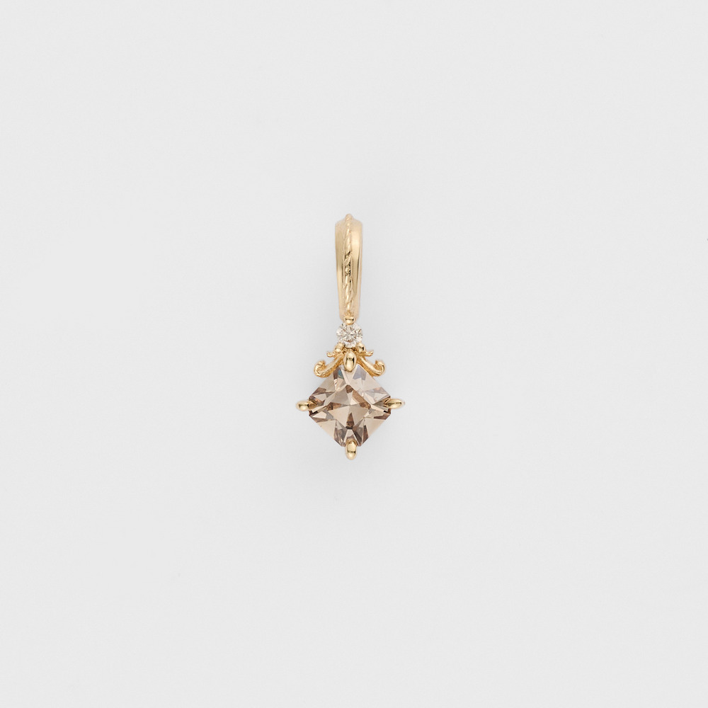 K18ダイヤモンドチャーム（0.29ct）｜ネックレスチャーム｜アガット