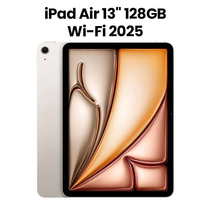 Buy Apple 13-inch iPad Air Wi-Fi 128GB - Starlight | MCNK4AB/A