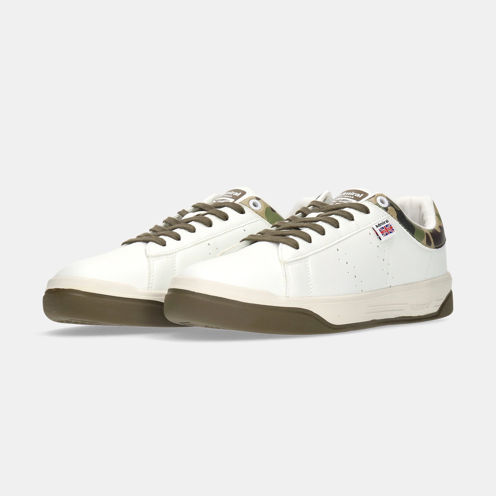 Admiral CAMBRIDGE AD828 White/Camouflage ｜アドミラルスニーカー