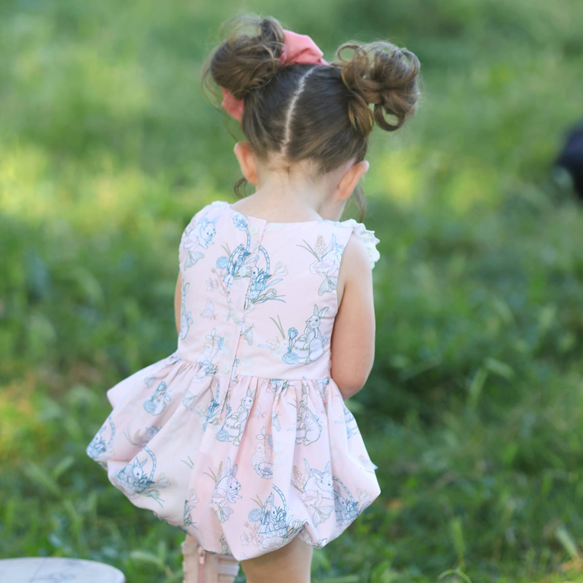 Be Girl Clothing - French Country Charm Opal Bubble Romper