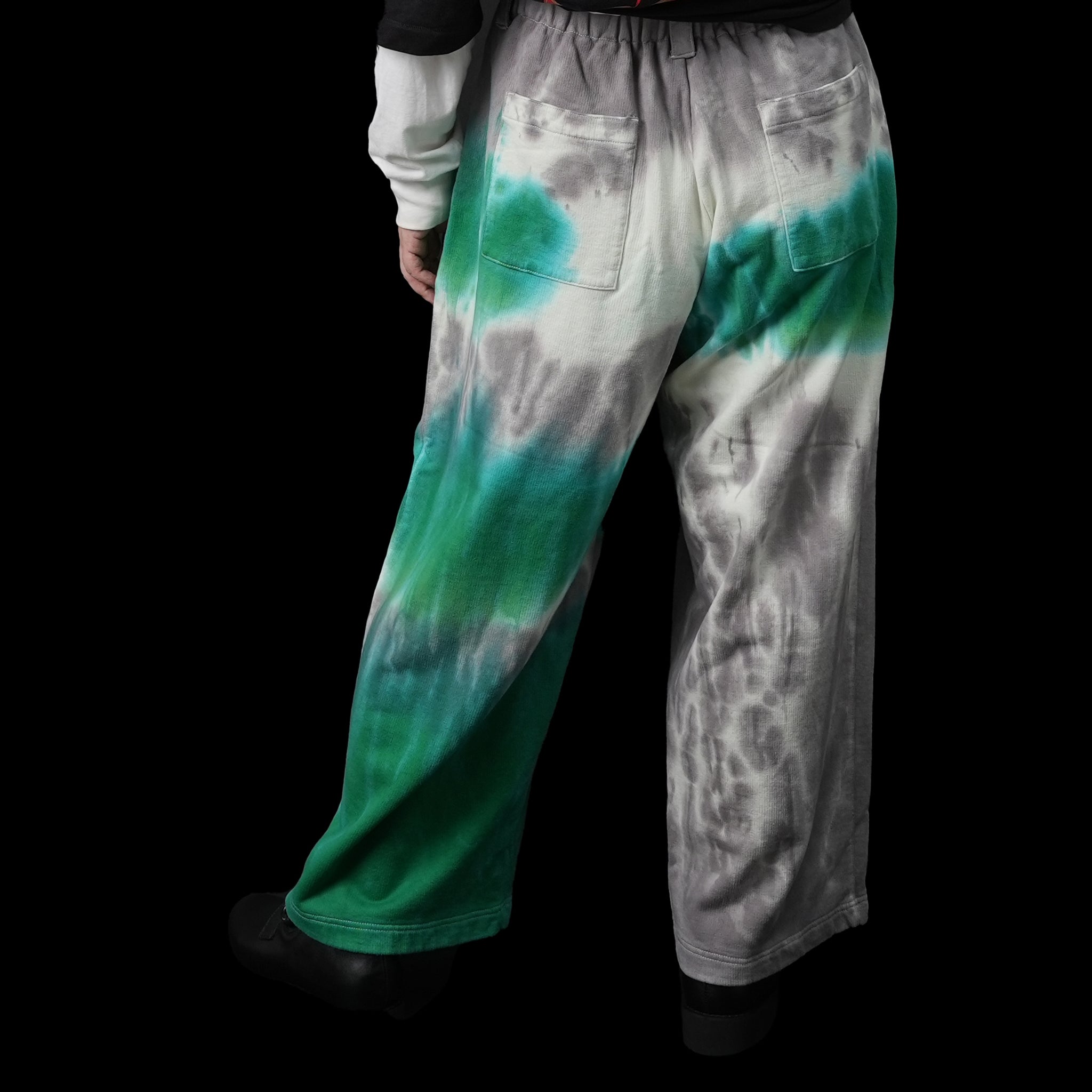 Tiedye Pile Pants | Color:Mix/Coffee【AMBERGLEAM_アンバーグリーム