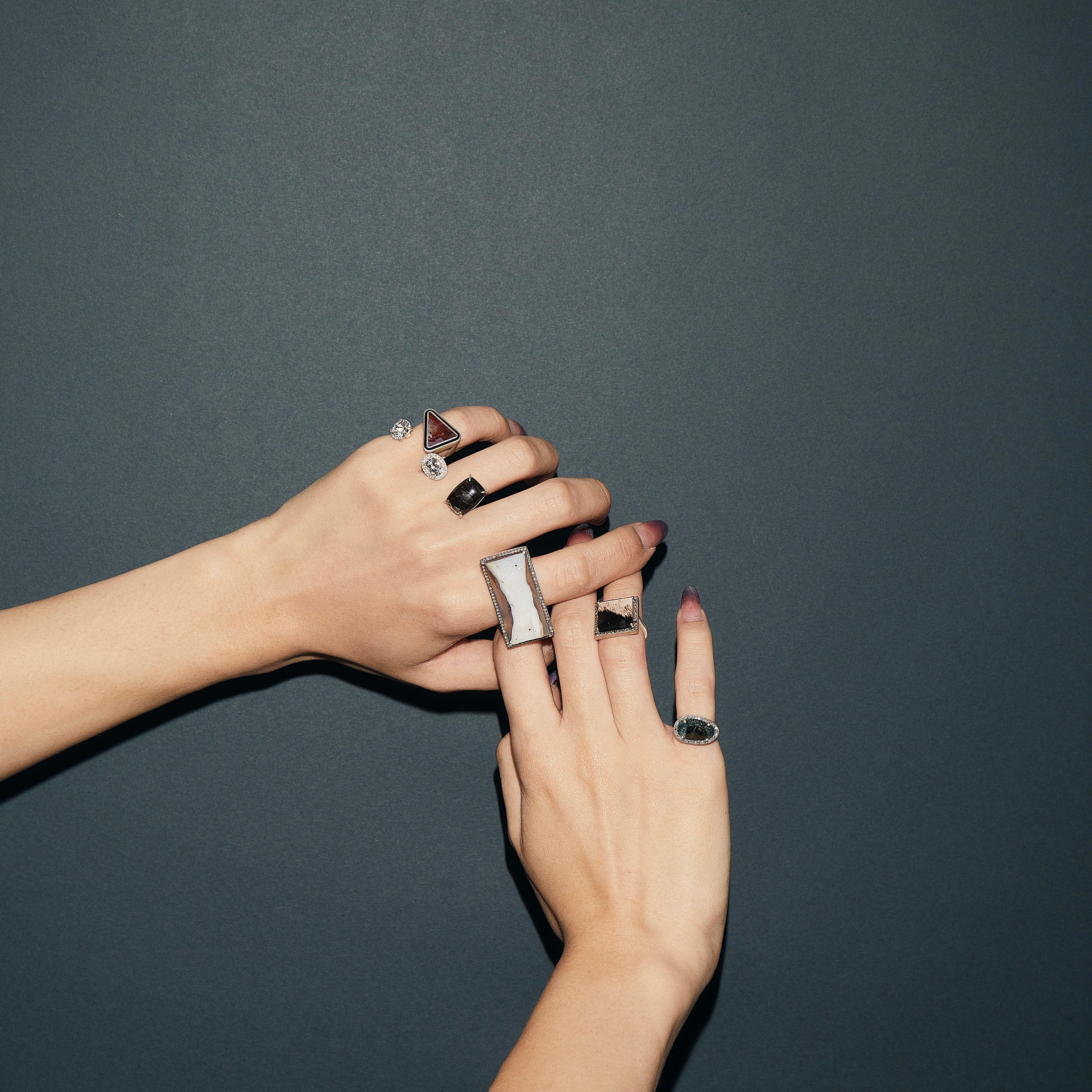 Adlin Hue】64 Onyx | Maria Ring 11+10号 64 Onyx | Maria Ring