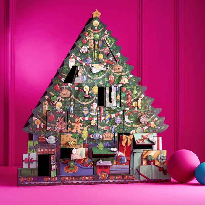 Fortnum's Christmas Tree Advent Calendar - Advent Alley