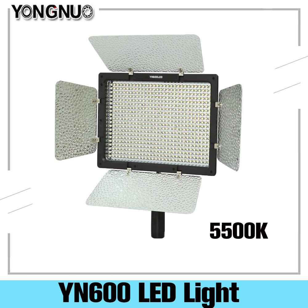 YONGNUO YN600 YN-600 LED Video Light 3200k-5500k/5500k Color