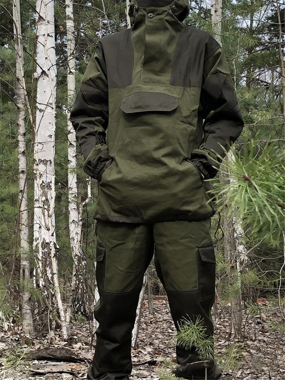 ロシアのGORKA-4-戦術的な作業服,防水,耐摩耗性,狩猟用 - AliExpress 18