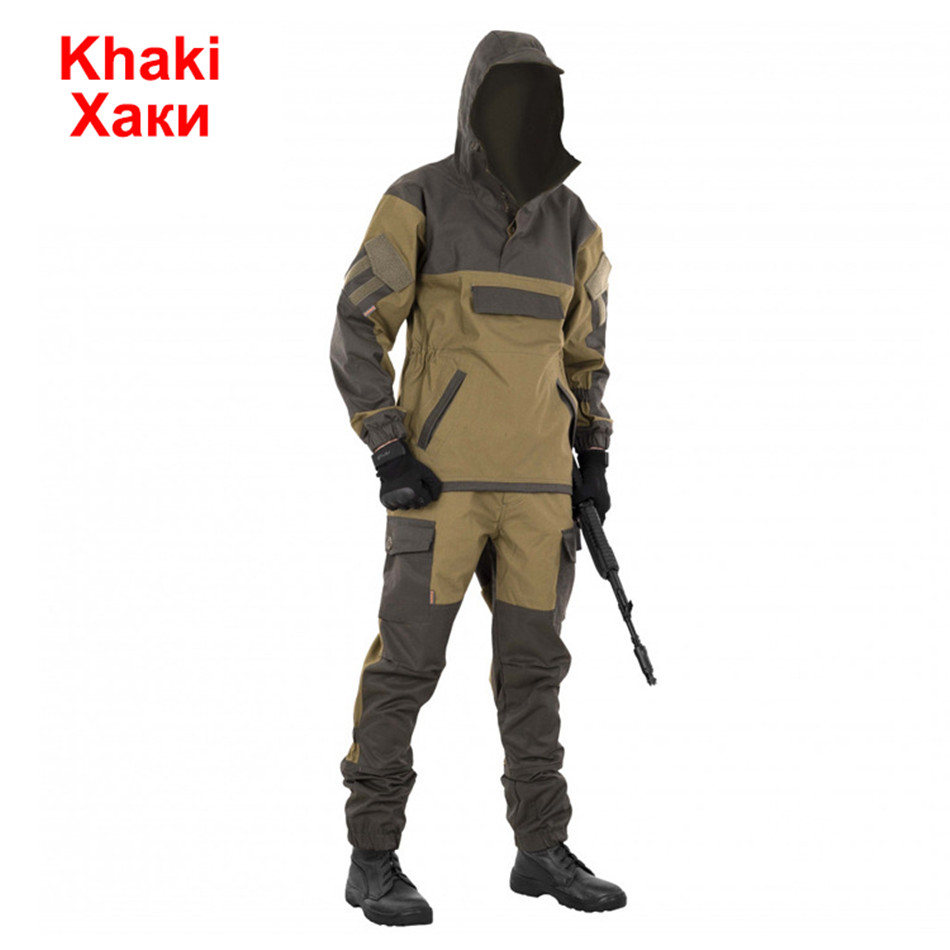 ロシアのGORKA-4-戦術的な作業服,防水,耐摩耗性,狩猟用 - AliExpress 18
