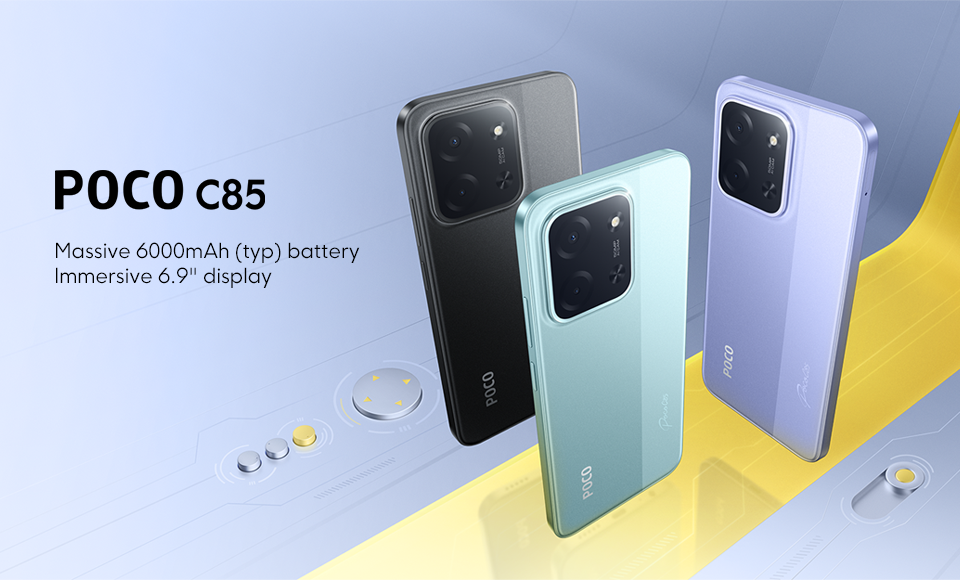 Xiaomiスマホ発売直後から95ドル! 超絶コスパ「POCO C85」発売と同時に