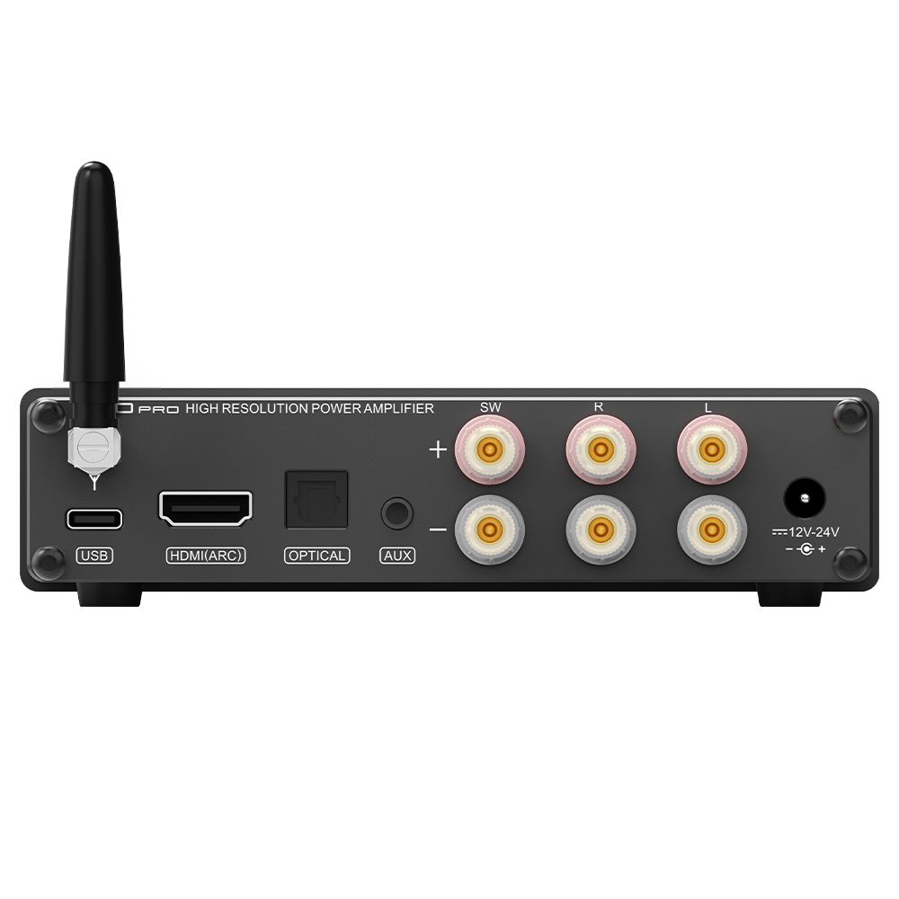 SMSL-パワーアンプa50pro 2.1,Bluetooth eq設定,100w,HDMI-ARC