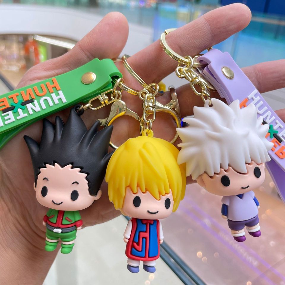 アニメハンター × ハンターフィギュアキーホルダーシリコーンゴン