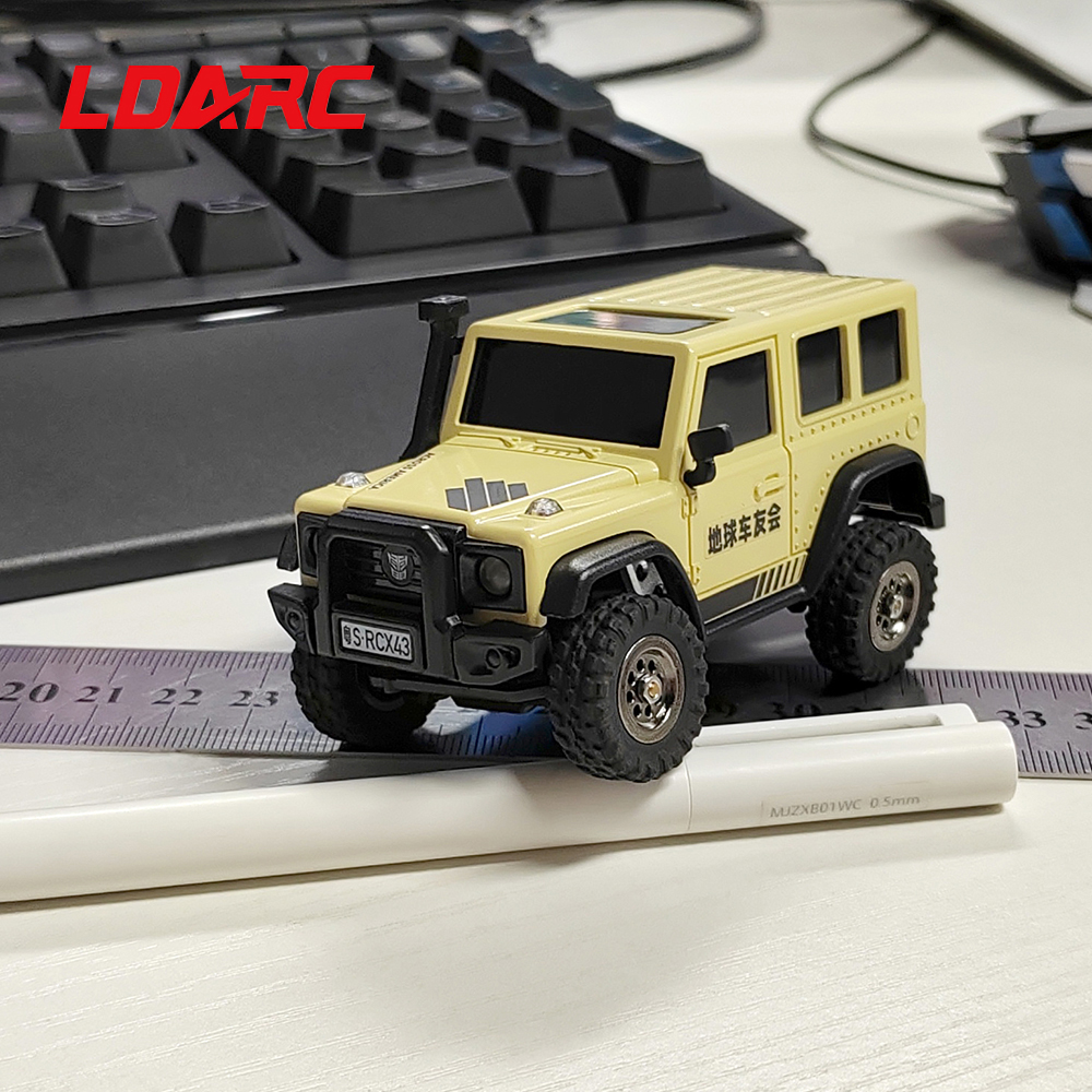 LDARC X43 1/43 ミニ RC 電動リモコンモデルカーデスクトップ
