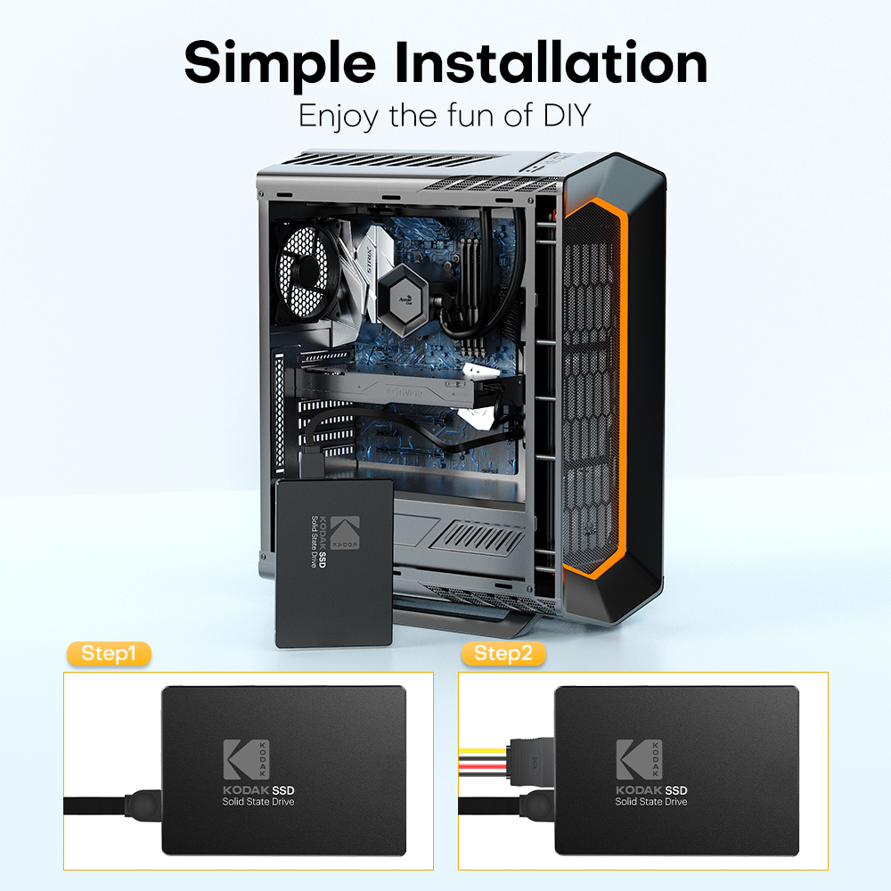 Kodak X120 PRO Solid State Drive High Performance Internal SSD