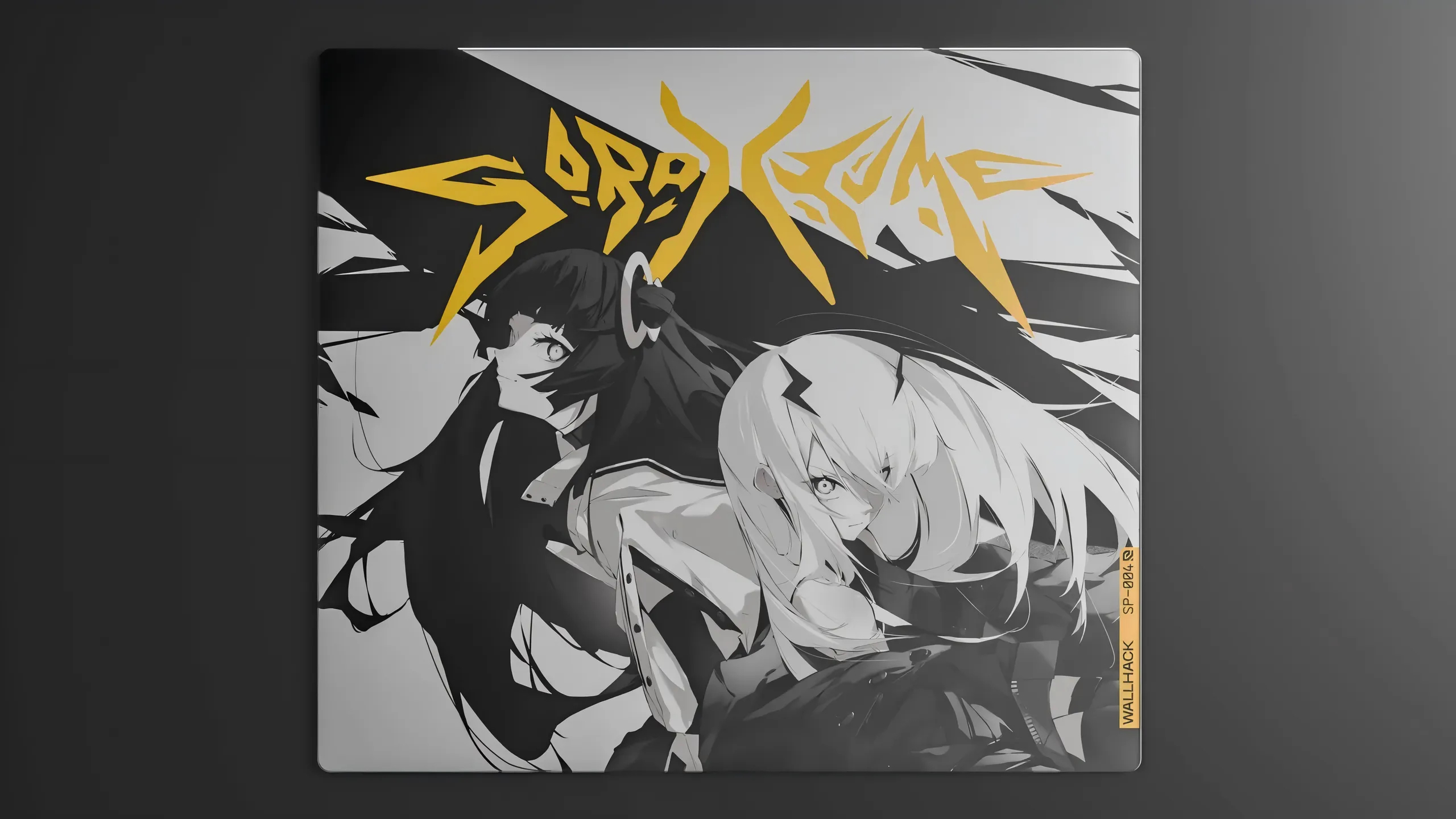 WALLHACK Frenzy SORA DRIFT SORA ARCADE TWINS glass mouse pad