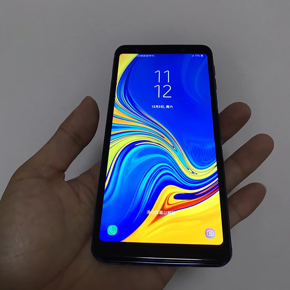 Original Samsung Galaxy A7 (2018) A750F Unlocked 24MP 64GB Dual