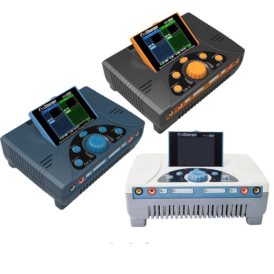 Icharger 1300w 1400w 2000w dcデュアルバッテリーバランス充電器