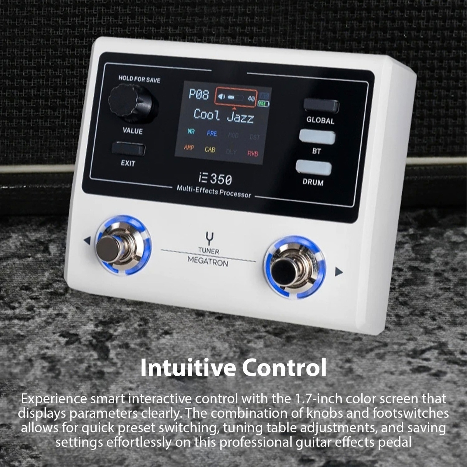 DK IE-350 Portable Guitar Multi-Effects Processor Guitar Effects