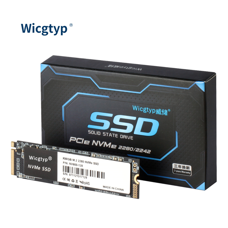 WICGTYP M.2 NVMe Ssd m2 2280 128gb 256gb PCIe Gen 3.0x4 SSD NMVE