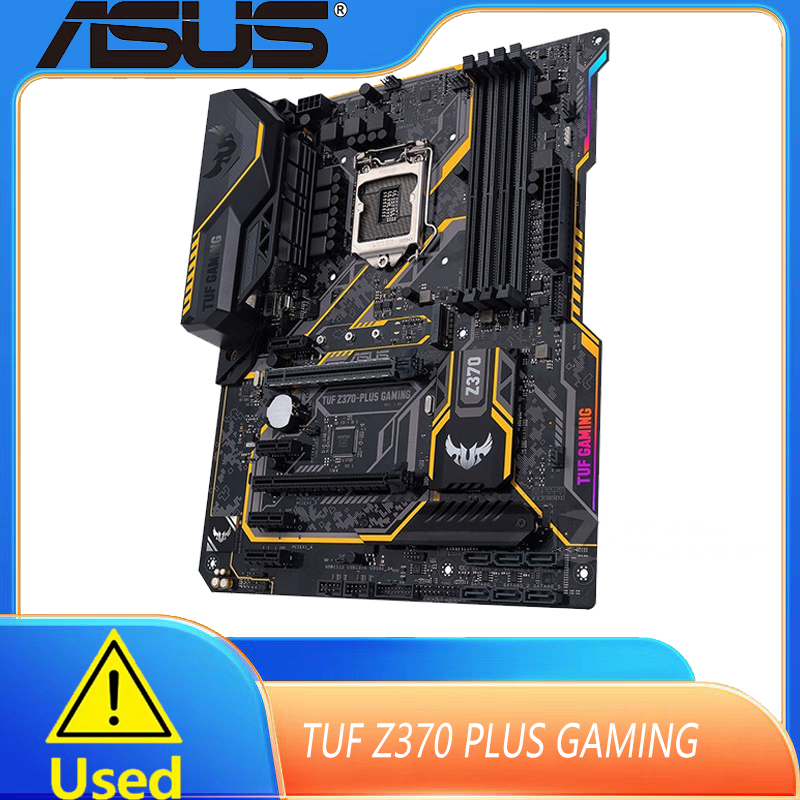ASUS TUF Z370-PLUS GAMING Z370 LGA 1151 Motherboard LGA 1151 For