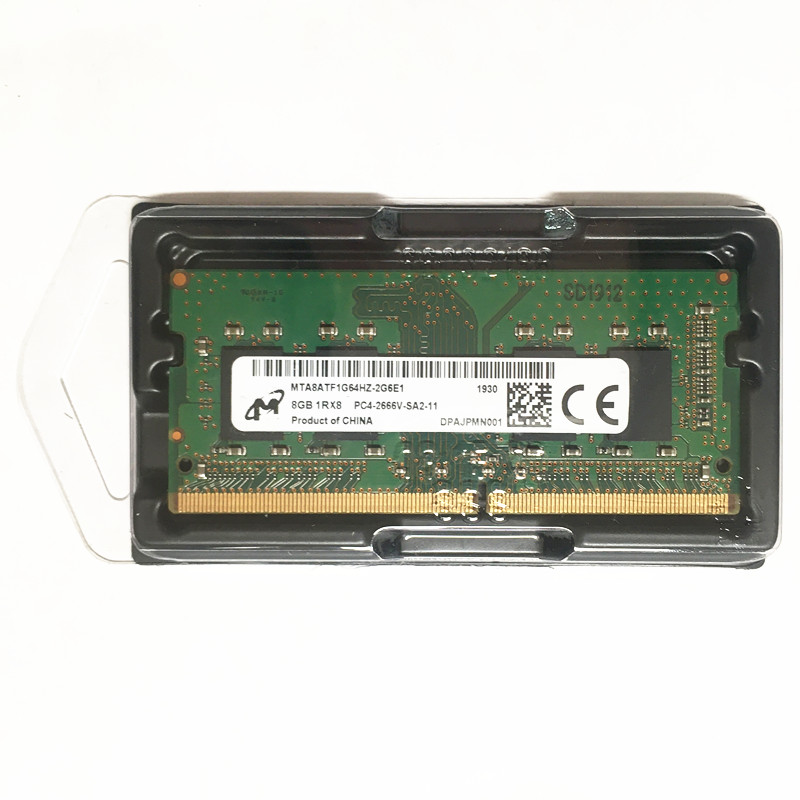Micron DDR4 8GB 2666MHz RAM 8GB 1RX8 PC4-2666V-SA2-11 ddr4 2666