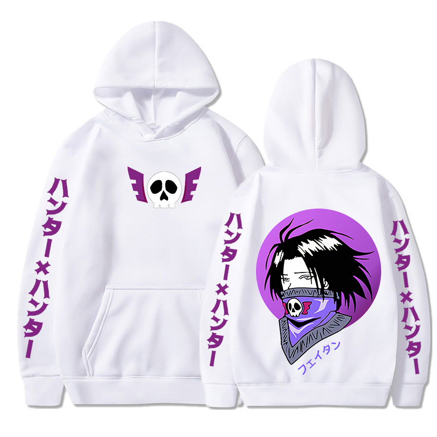 Anime Hunter X Hunter Hoodie Feitan Potoo Cosplay Pullover Men