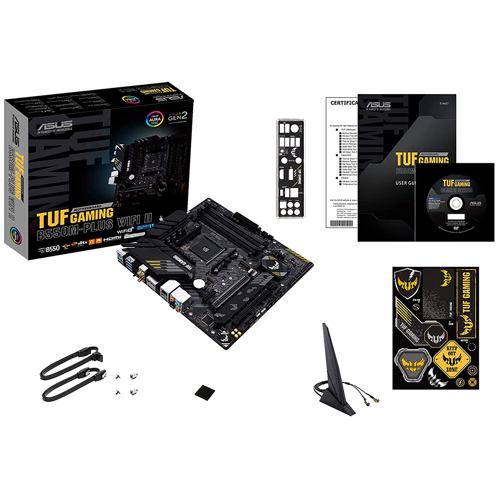 AMD Ryzen 7 5700X + ASUS TUF GAMING B550M-PLUS WIFI II New B550