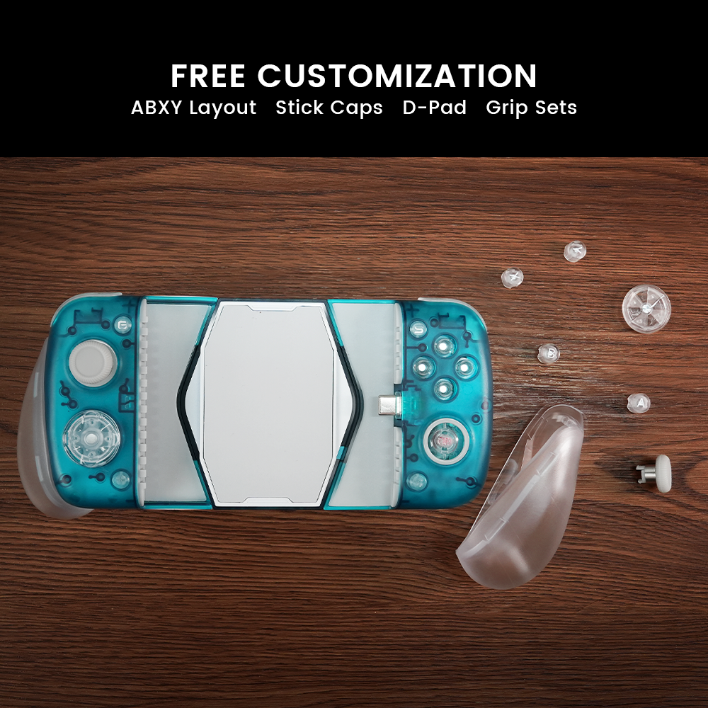 GameSir X3 Pro Gamepad with Hall Effect Joystick, Micro Switch