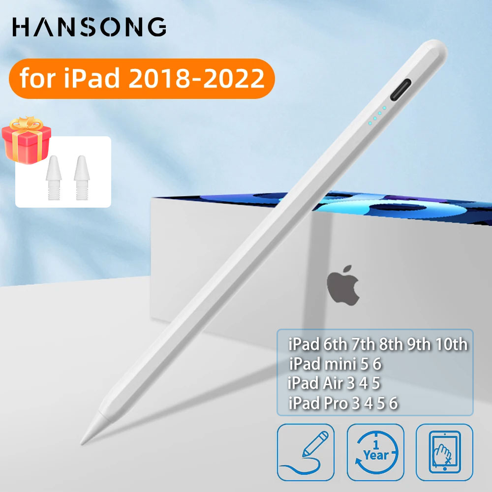 Stylus For Apple Pencil with Palm Rejection For iPad Pro 12.9 11
