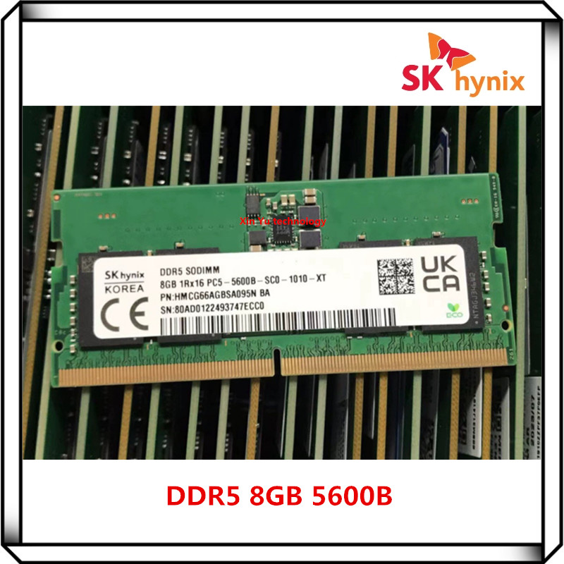 Sk hynix-ノートブック用のオリジナルのRAMメモリ,ddr5,8GB,1rx16