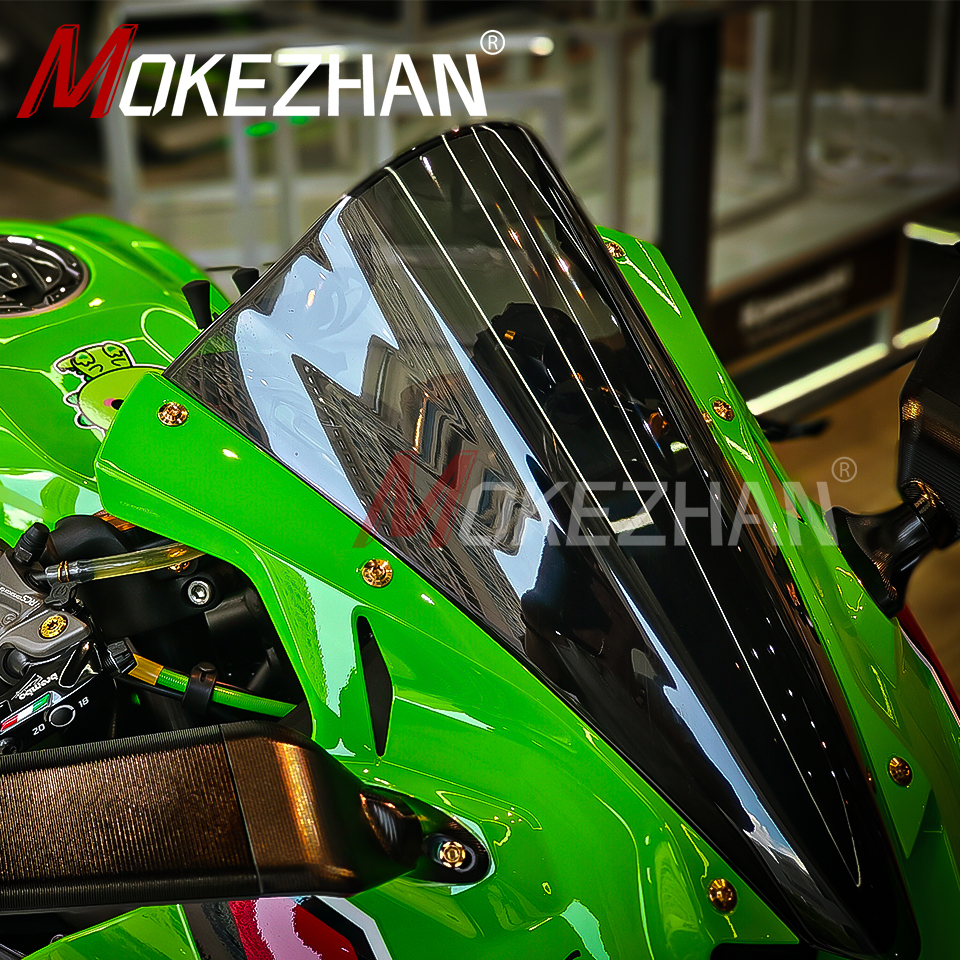 NEW Colors Double Bubble Viser Windshield For Kawasaki Ninja ZX