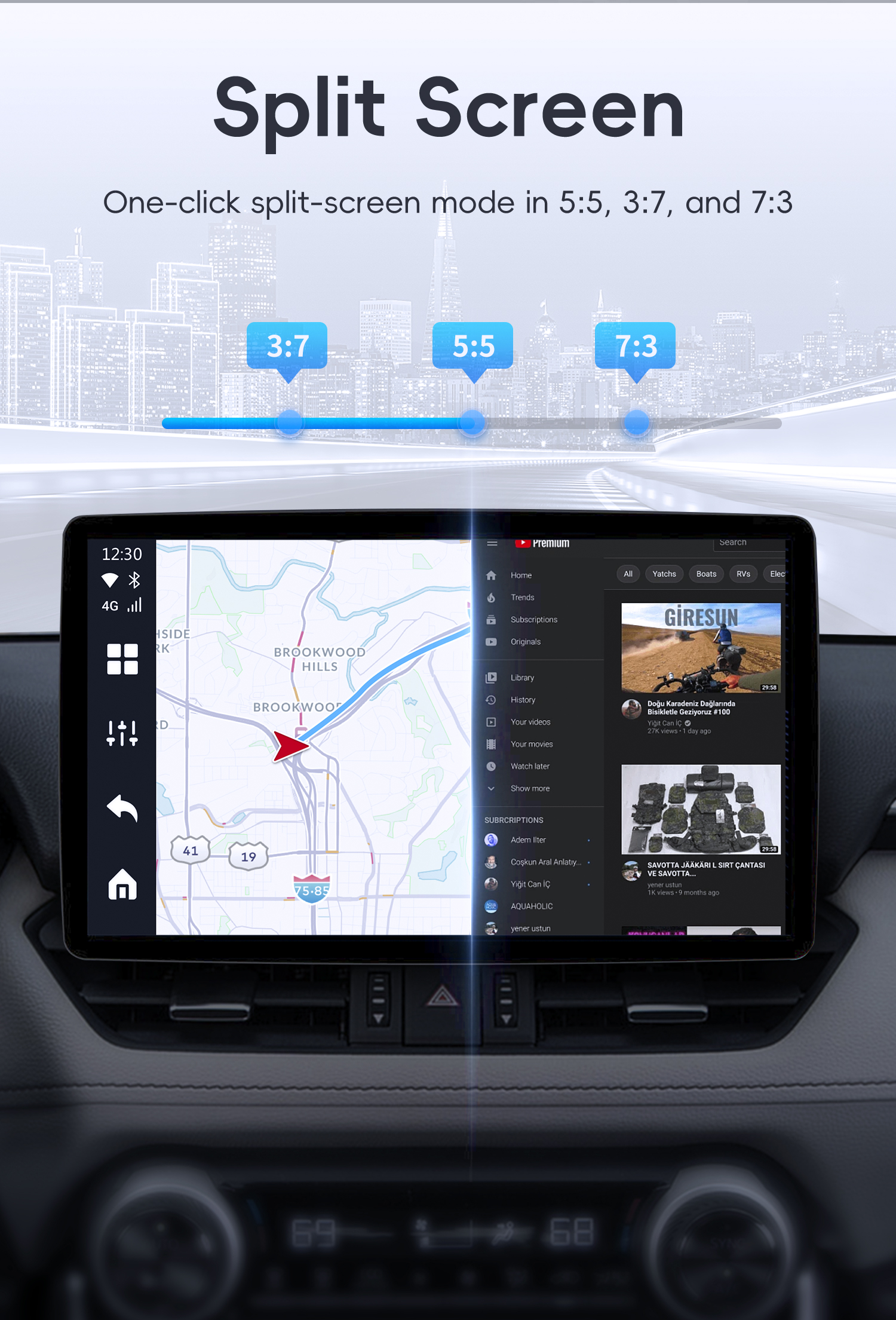 OTTOCAST OttoAiBox P3 Lite 4+64G Wireless Android AI Box CarPlay