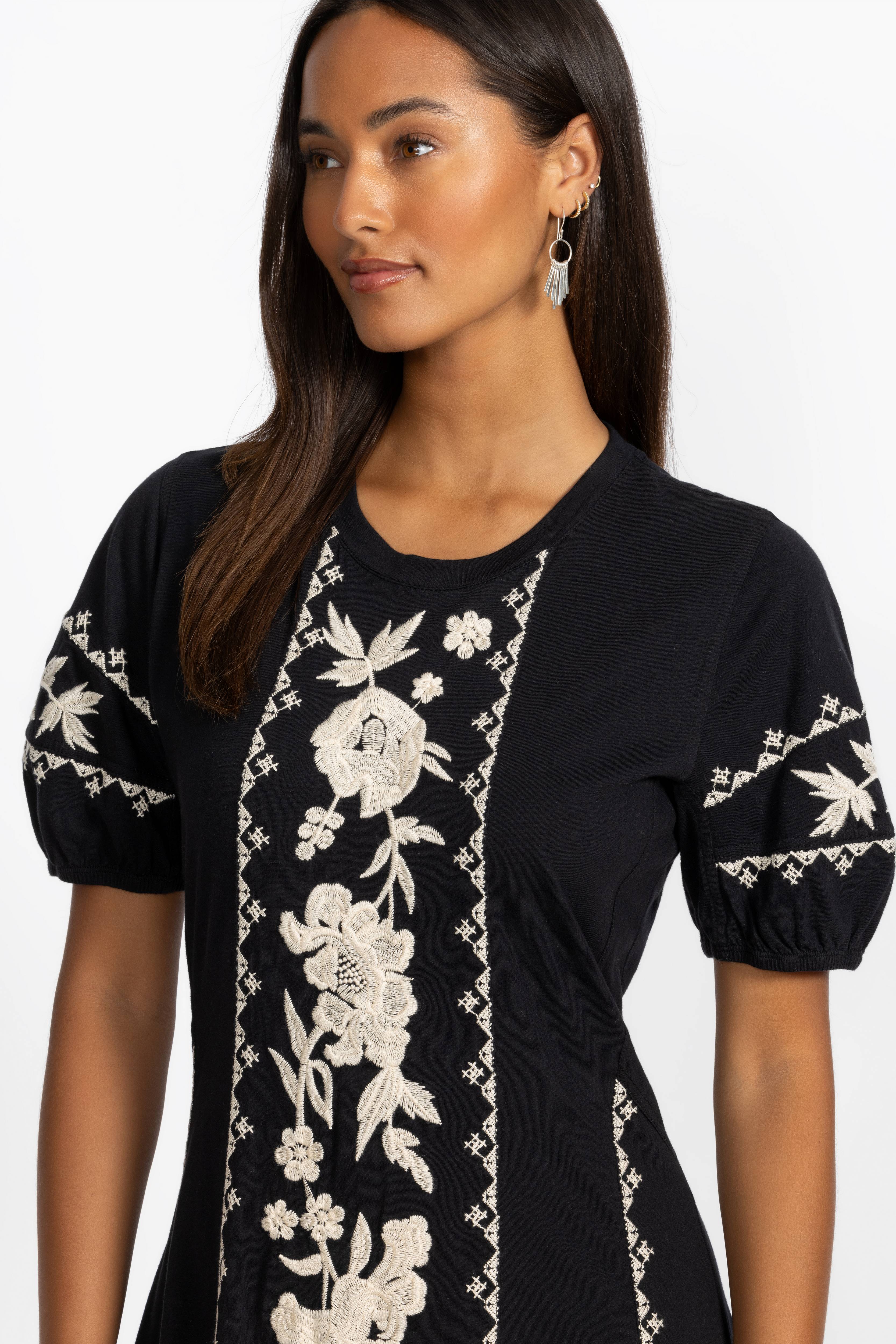 Buy SEAMED KNIT DRESS | Johnny Was