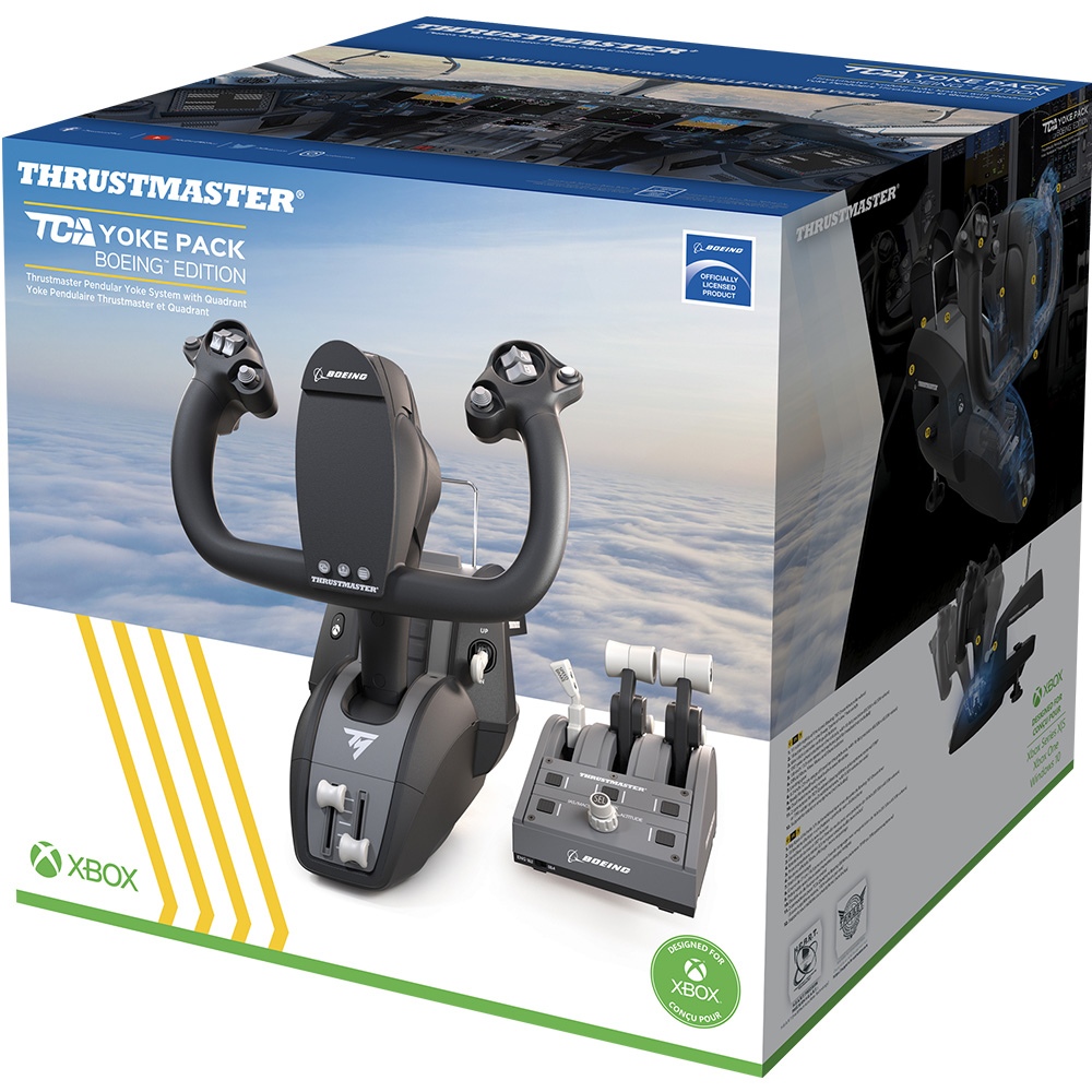 Thrustmaster - TCA Yoke & Quadrant Pack Boeing Edition | Aerosoft Shop